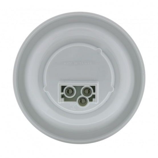 18 LED 4" Round GloLight (Stop, Turn &amp; Tail) - Red LED/Red Lens (Card)