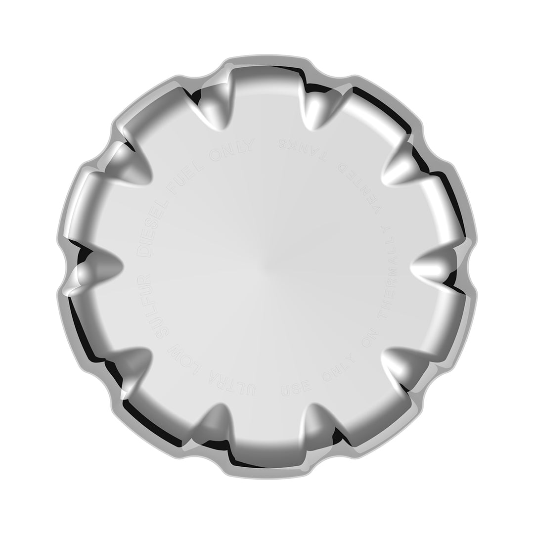 Chrome Plastic Fuel Cap Cover For Volvo - Non - Locking