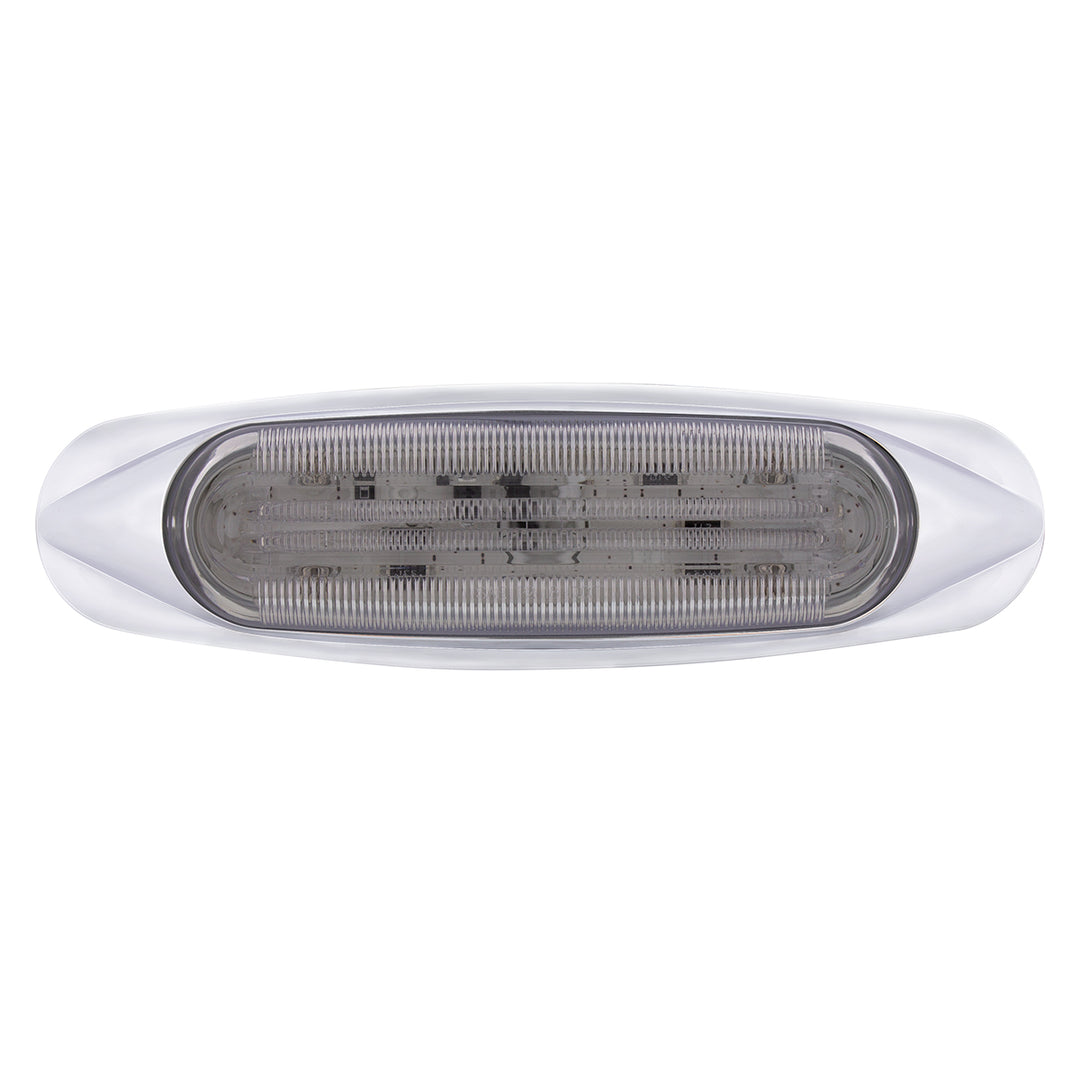 4 LED LIGHTTRACK Light (Clearance/Marker) - Red LED/Clear Lens