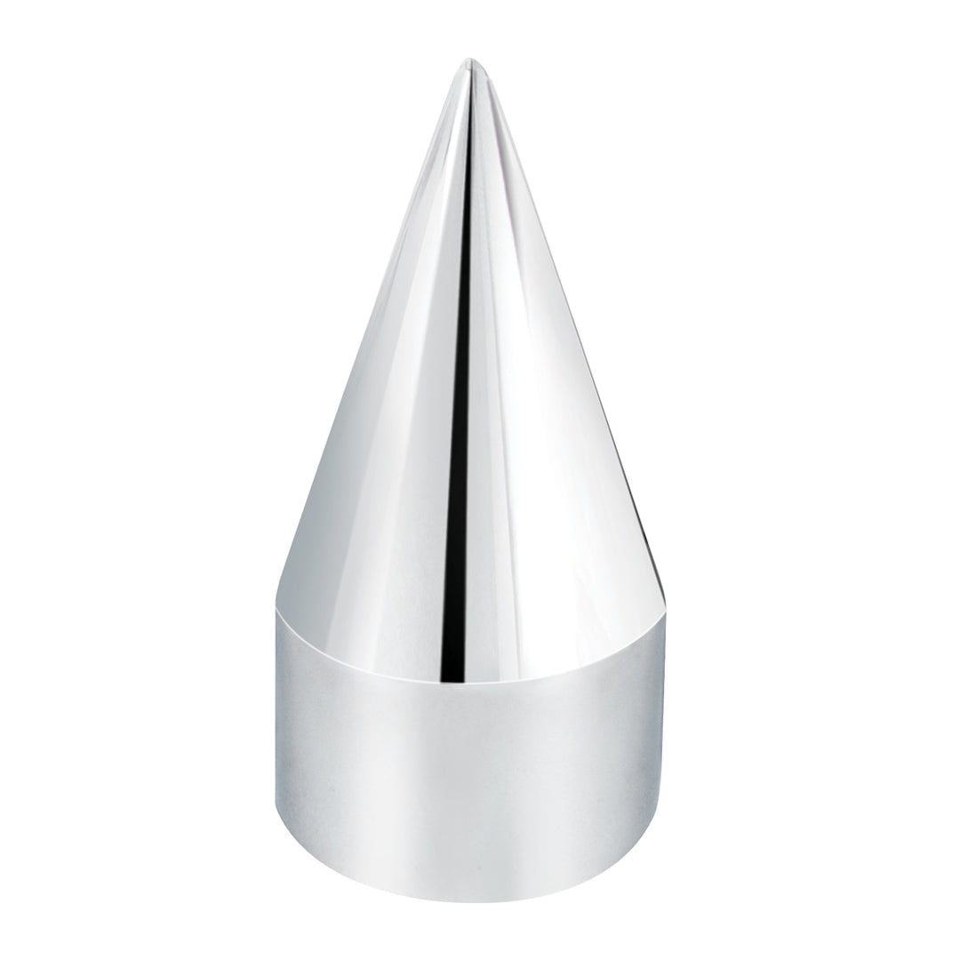 33mm x 4-1/8" Chrome Plastic Spike Nut Cover - Push-On (Bulk)