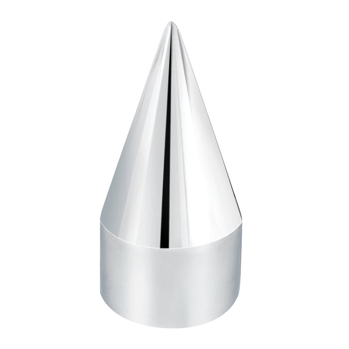 33mm x 4-1/8" Chrome Plastic Spike Nut Cover - Push-On (Bulk)