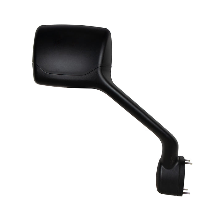 Black Hood Mirror For 2013-2021 Kenworth T680 &amp; 2012-2021 Peterbilt 579 - Passenger
