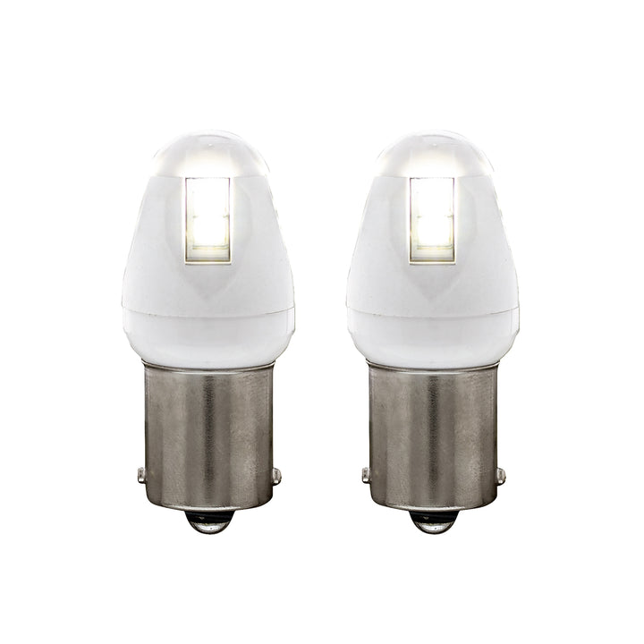 High Power 8 LED 1156 Type Bulb - White (Card of 2)