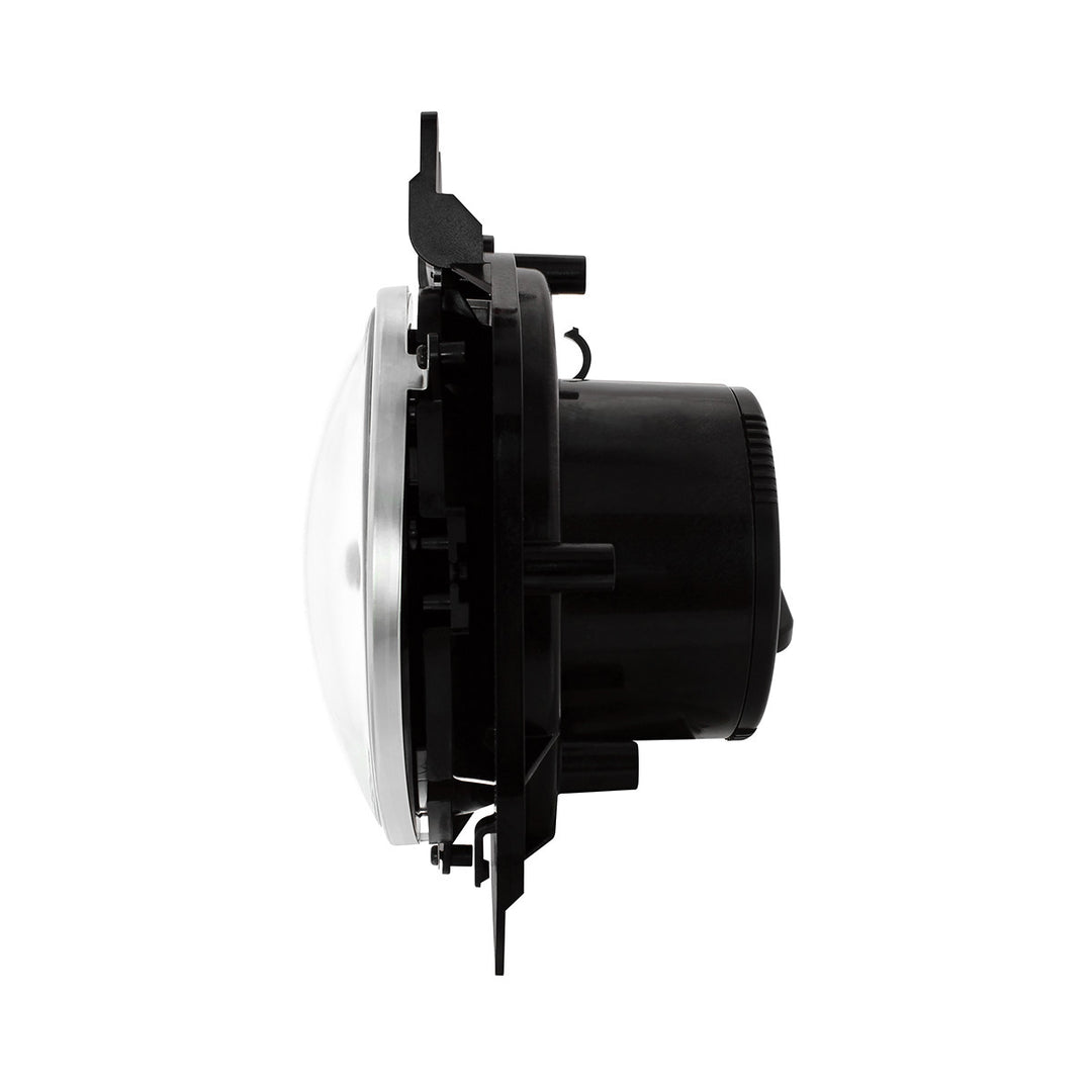 Crystal Headlight With White LED Halo Ring For 1996-2005 Freightliner Century
