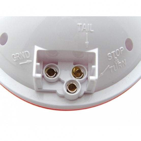 4" Round Light (Stop, Turn &amp; Tail) - Red Lens