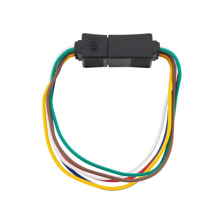 6 - Way Squared Moisture Proof M/FM Trailer Connectors w/ Polarized Plugs, 1 Pc.