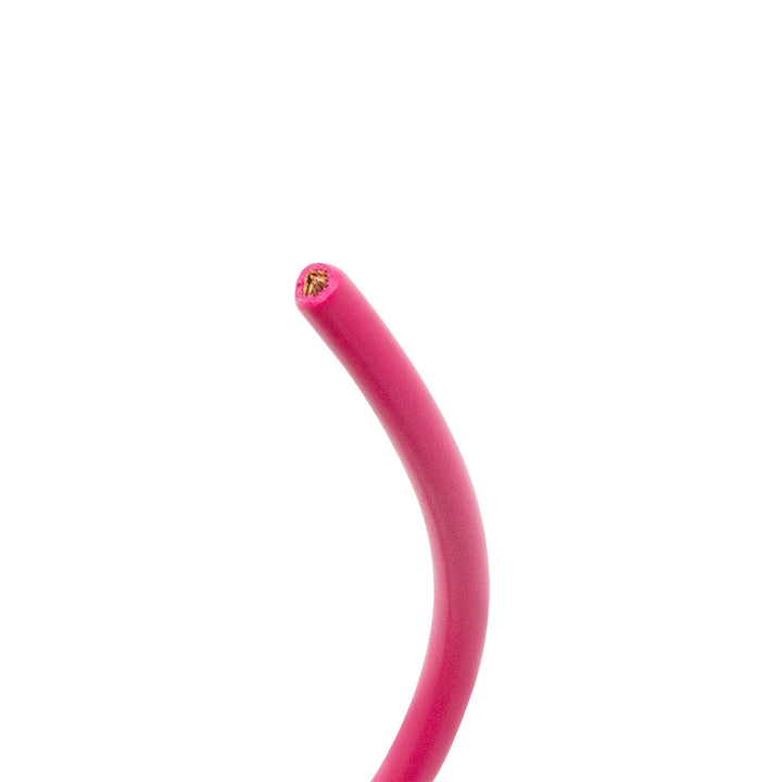 Primary Wire - Rated 105°C 10 AWG, Pink 8 Ft.