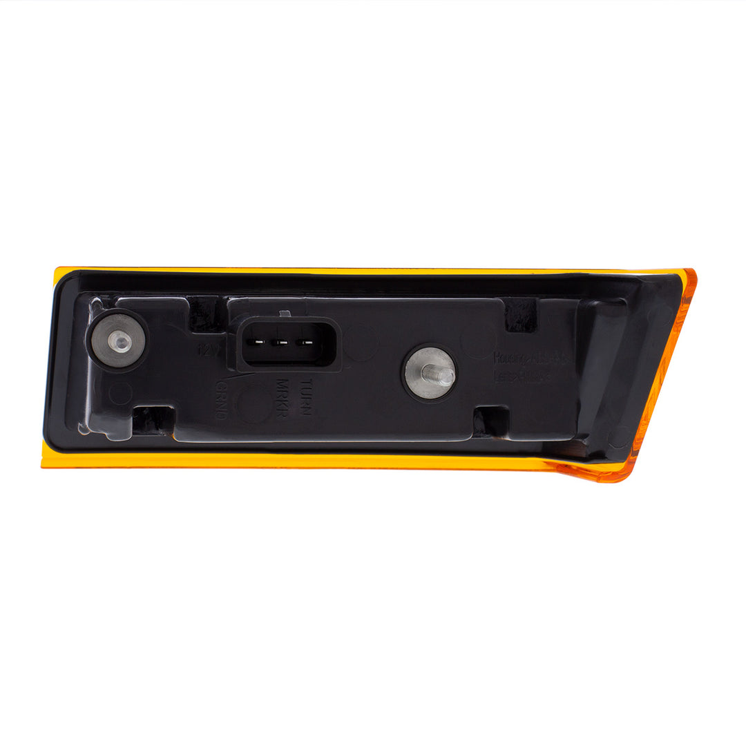 6 LED Amber Turn Signal Light For 2018-2025 Freightliner Cascadia - Driver