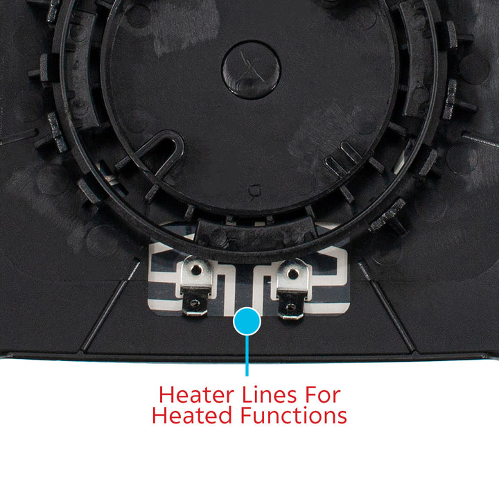 Replacement Heated Mirror Glass For 2018-2025 Freightliner Cascadia