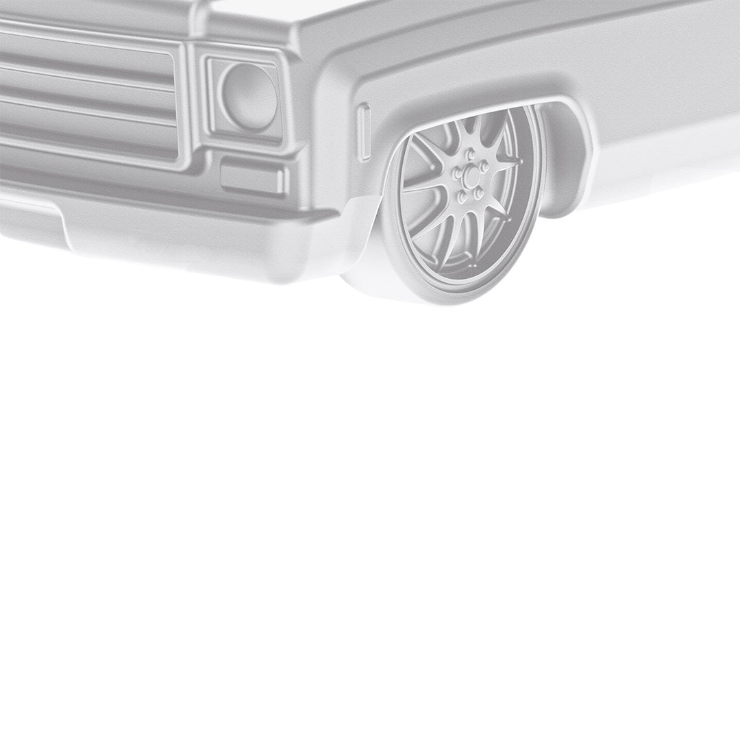 Solid Die-Cast 1973-1987 Chevrolet Truck Style Paper Weight - Pearl White