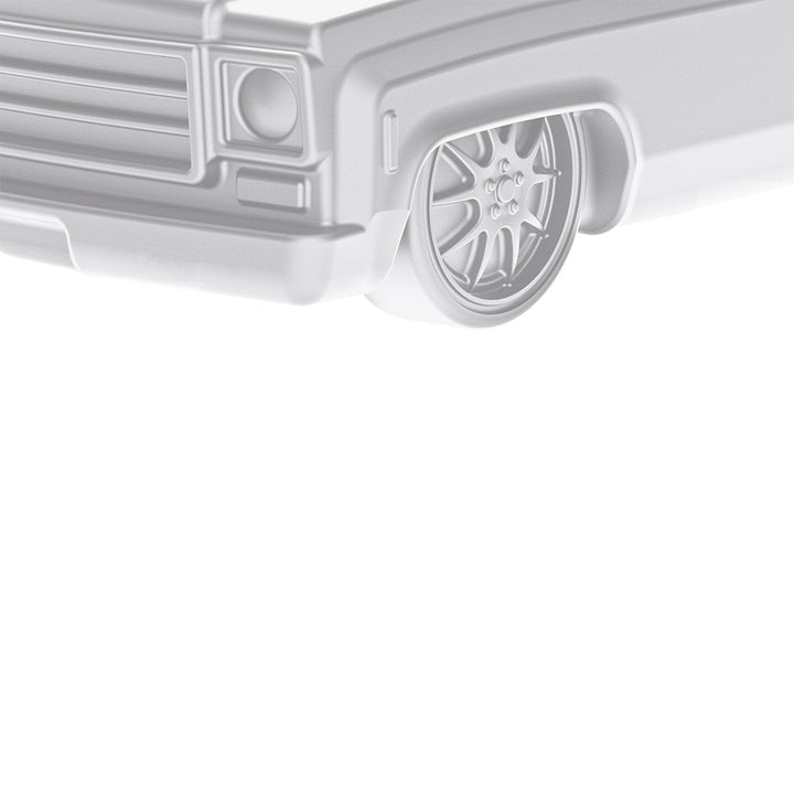 Solid Die-Cast 1973-1987 Chevrolet Truck Style Paper Weight - Pearl White