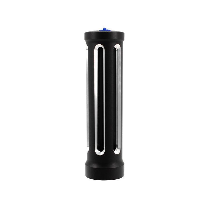 M30 x 3.5 Thread-On Sonoma Style Gearshift Knob - Blue Crystal/Matte Black