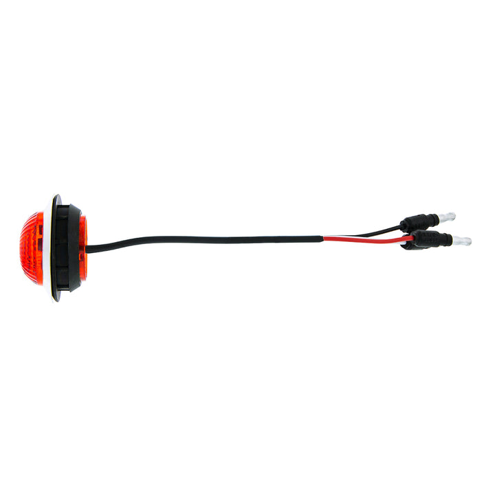 6 LED 1-1/4" Dual Function Light (Clearance/Marker) - Red LED/Red Lens