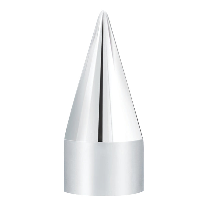 33mm x 4-1/8" Chrome Plastic Spike Nut Cover - Push-On (Bulk)