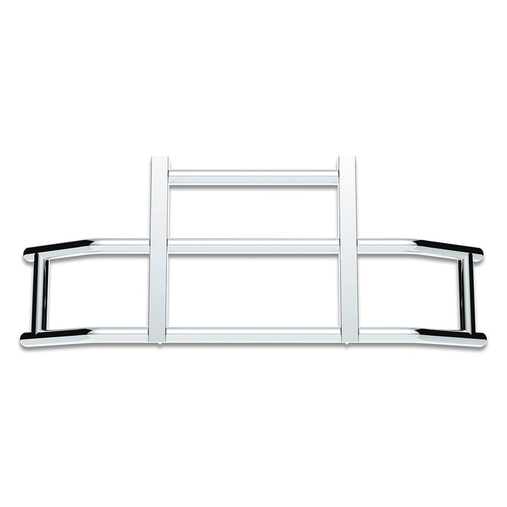 HighwayShield I25 R-304 Stainless Steel Grille Guard &amp; Bracket Kit For 2022-2025 Peterbilt 579 &amp; Kenworth T680