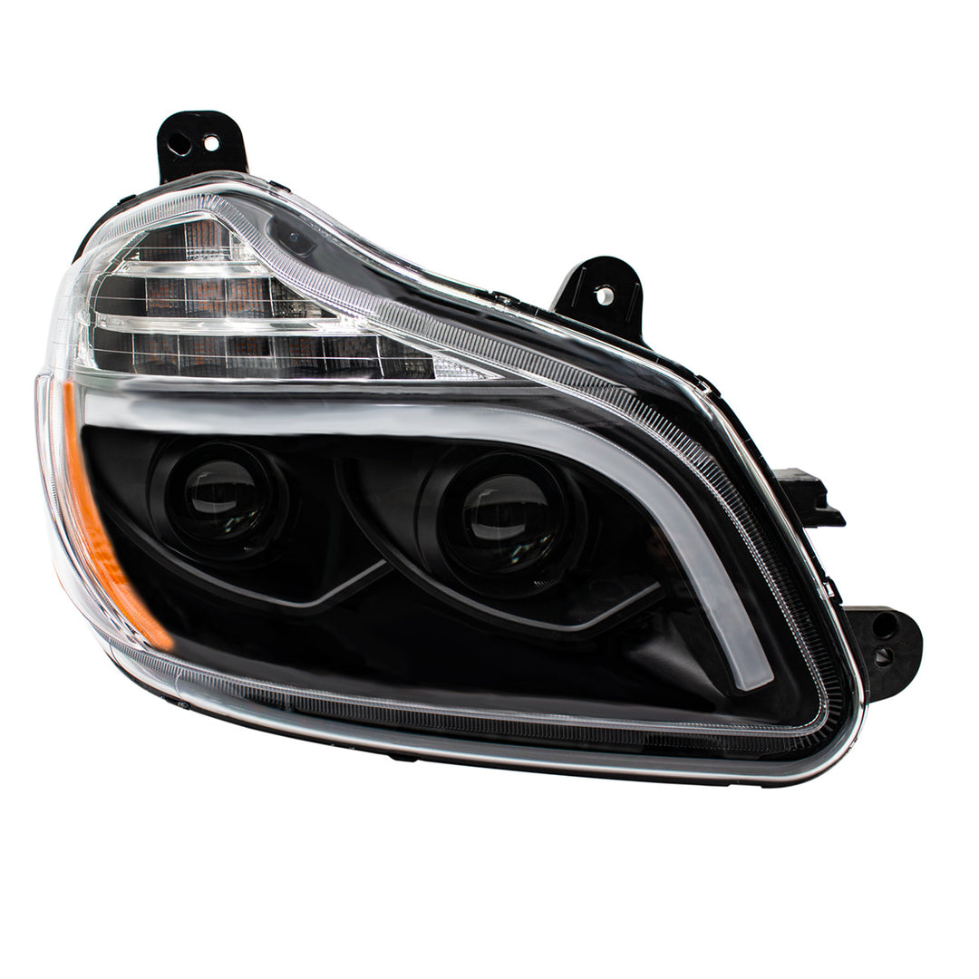 Blackout 8 LED Projection Headlight For 2013-2021 Kenworth T680 - Passenger