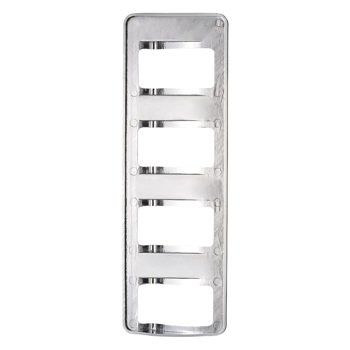 Chrome 4 - Rocker Switch Cover For Peterbilt 579 (2012-2019) &amp; 567 (2014-2019) - 4 Switches