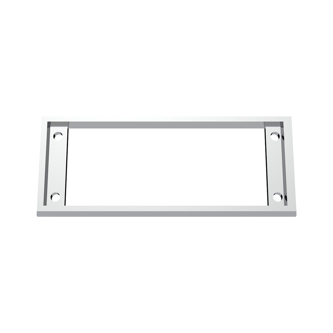 Chrome Plastic A/C Control Dash Panel Bezel For Kenworth W900 (1990-2005) &amp; T800 (1986-2005)