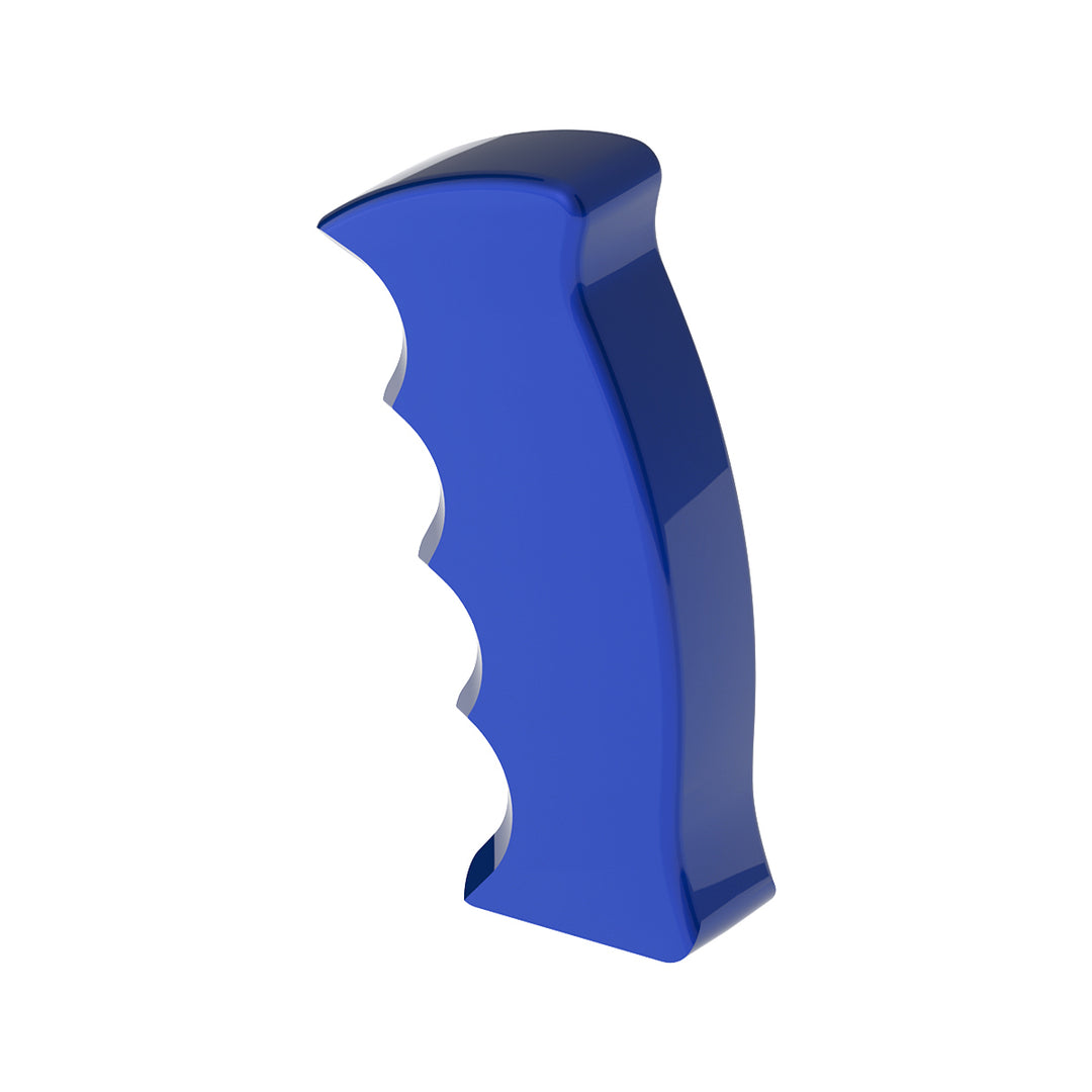 Thread-On Pistol Grip Gearshift Knob - Indigo Blue