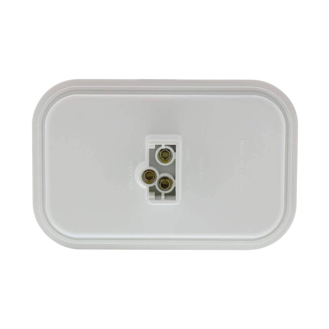 14 LED Rectangular GloLight (Stop, Turn &amp; Tail) - Red LED/Red Lens (Bulk)