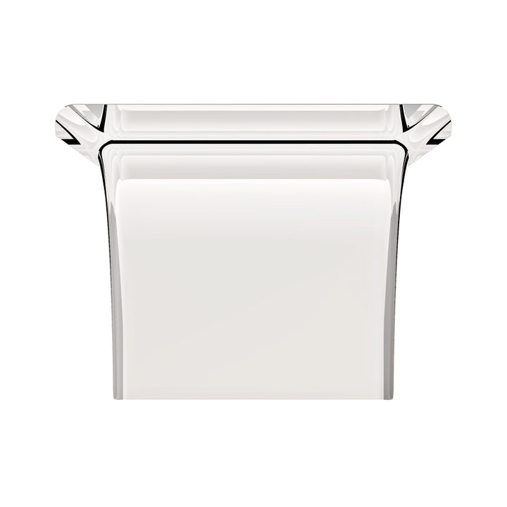 80" 430 Stainless Steel (16ga) Roll Formed Edge Smooth Half Fender - Stainless Steel Series (Pair)