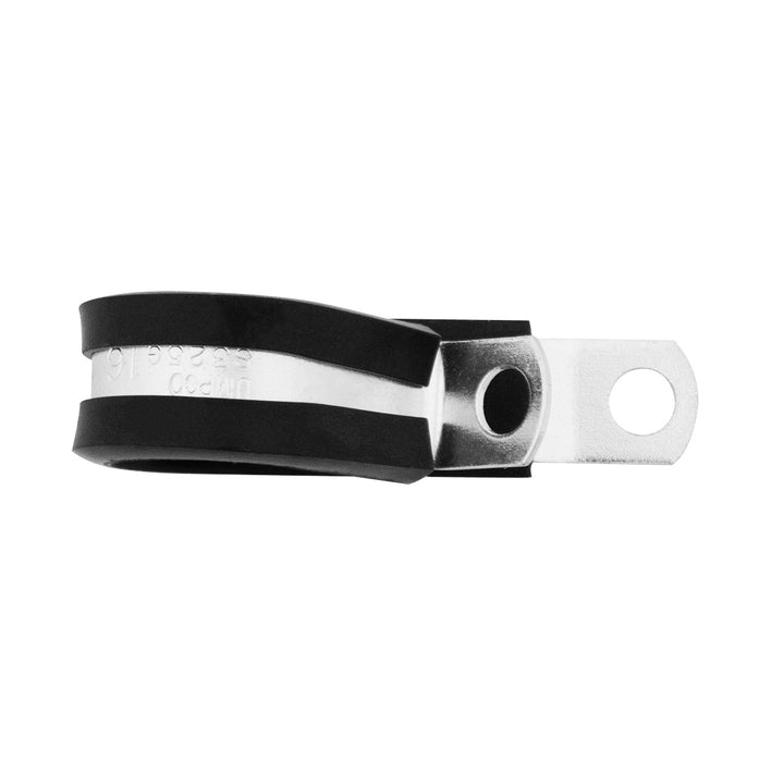 1" I.D. Santoprene Insulated Clamps w/ 1/4" Mounting Hole (10-Pack)
