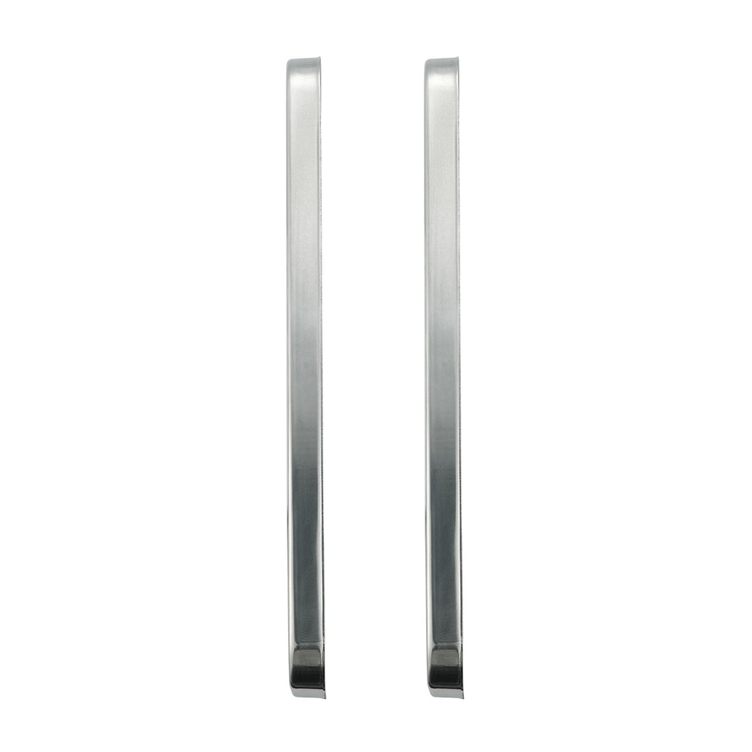 Freightliner Stainless Vent Door Cover - Plain (Card of 2)