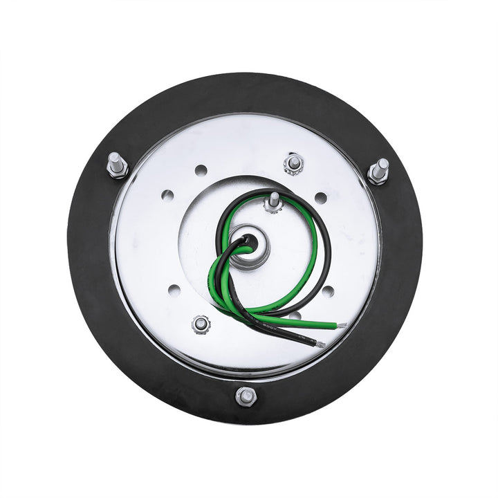 Dual Function Glass Watermelon Sleeper Bunk Kit With 304 Stainless Steel Bezel &amp; LED Bulb - Clear Lens/White LED
