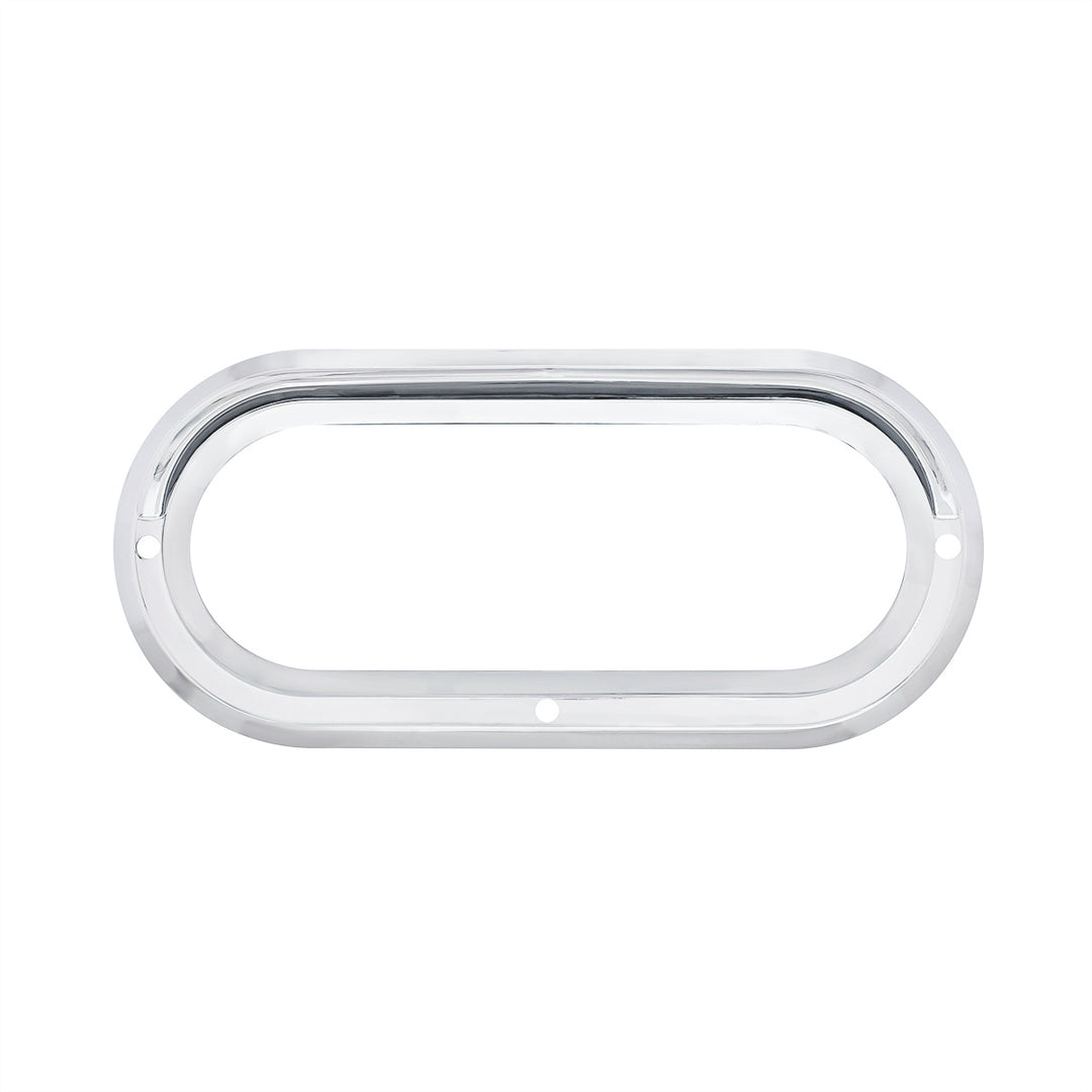 Oval Light Bezel With Visor (Bulk)
