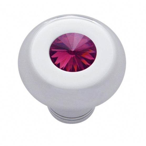 Small Deluxe Dash Knob With Purple Crystal