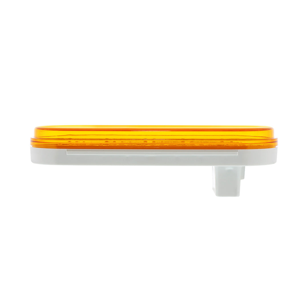 35 LED 6" Oval Sequential Turn Signal Light - Amber LED/Amber Lens