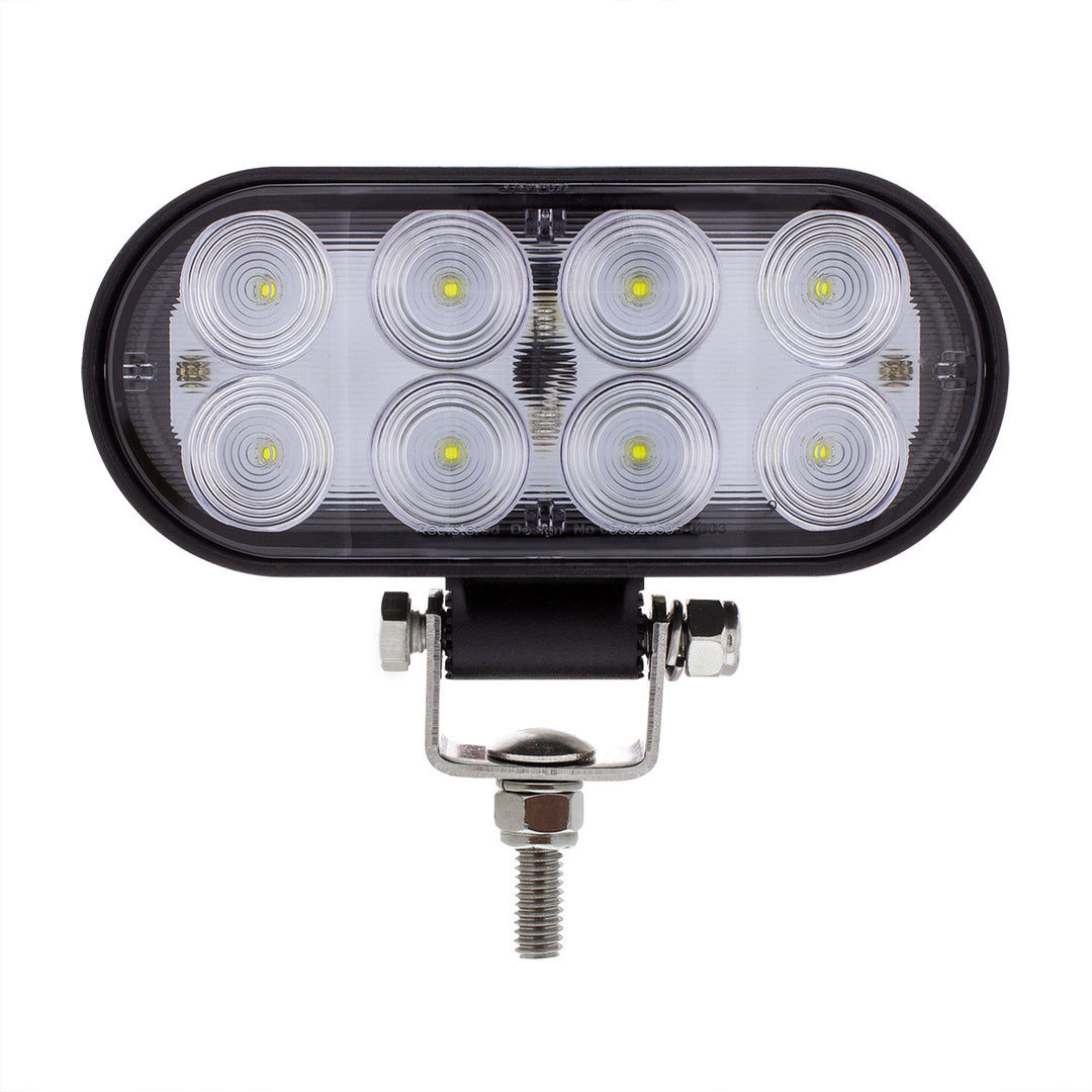 8 LED Oval Wide Angle Driving/Work Light (Retail)