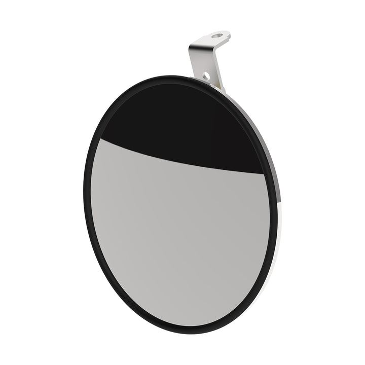 8-1/2" 430 Stainless Steel Convex Mirror With LED - Passenger