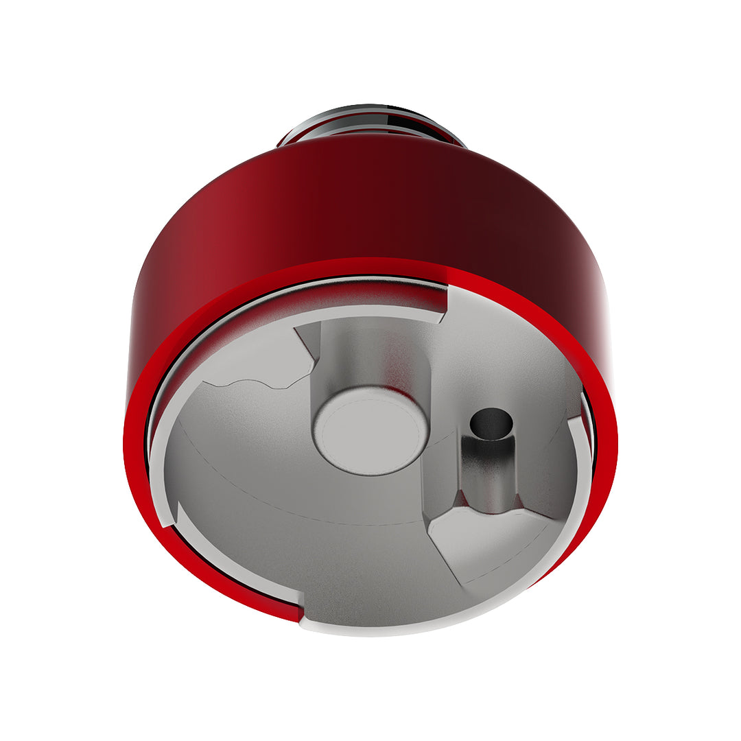 M30 x 3.5 Thread-On Shift Knob Mounting Adapter For Eaton Fuller Style 9/10 Shifter - Candy Red