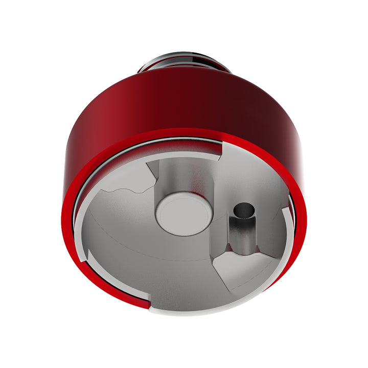 M30 x 3.5 Thread-On Shift Knob Mounting Adapter For Eaton Fuller Style 9/10 Shifter - Candy Red