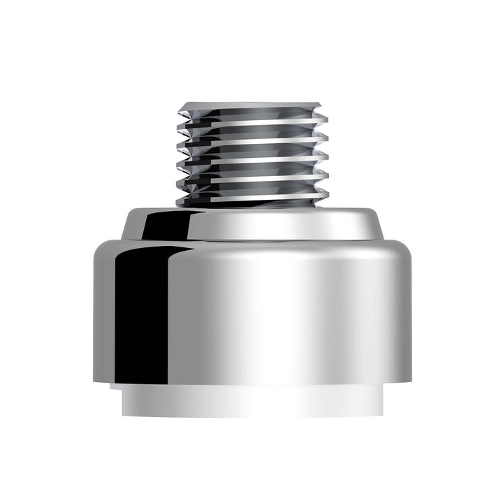 M30 x 3.5 Thread-On Gearshift Adapter W/LED Mount For Eaton - Fuller 9/10 Speed - Liquid Silver