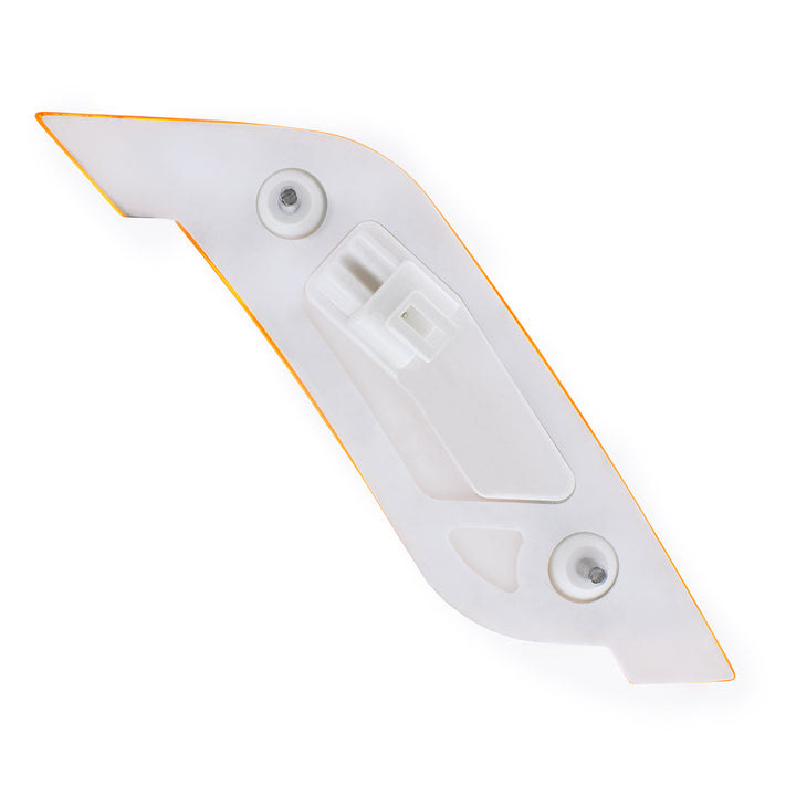 12 Amber LED Fender Turn Signal Light For Peterbilt 579 (2012-2021) &amp; 587 (2012-2018) - Driver, Amber Lens