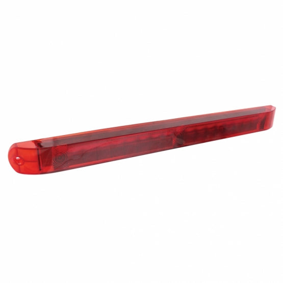19 LED 17" Light Bar (Stop, Turn &amp; Tail) - Red LED &amp; Lens