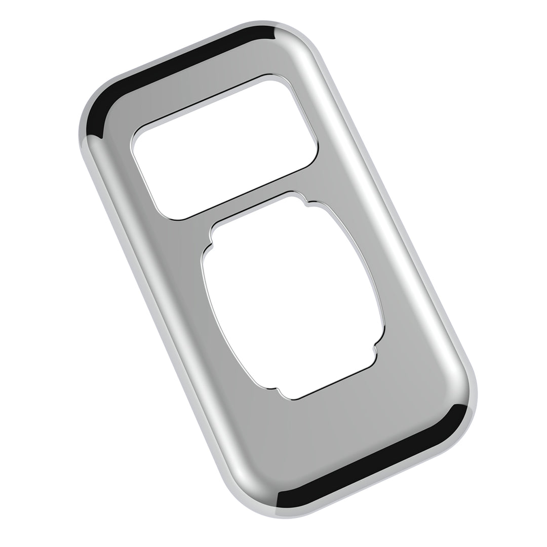 Chrome Plastic Dimmer Switch Trim For Peterbilt