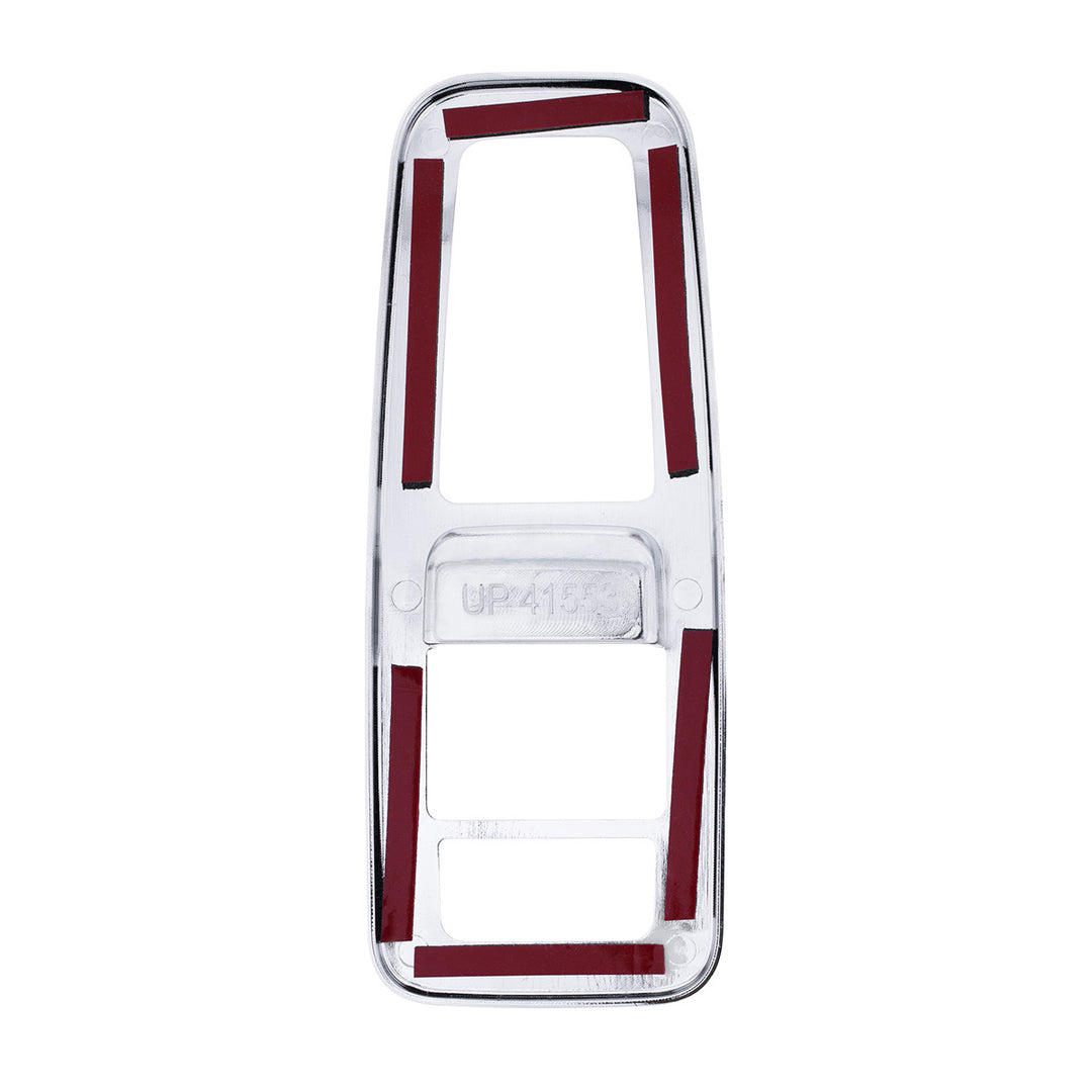 Chrome Plastic Door Switch Cover For 2013-2024 Kenworth T680 - Driver (With Power Mirrors)