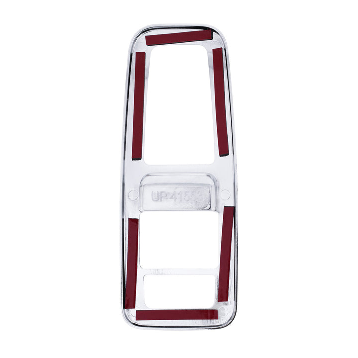 Chrome Plastic Door Switch Cover For 2013-2024 Kenworth T680 - Driver (With Power Mirrors)