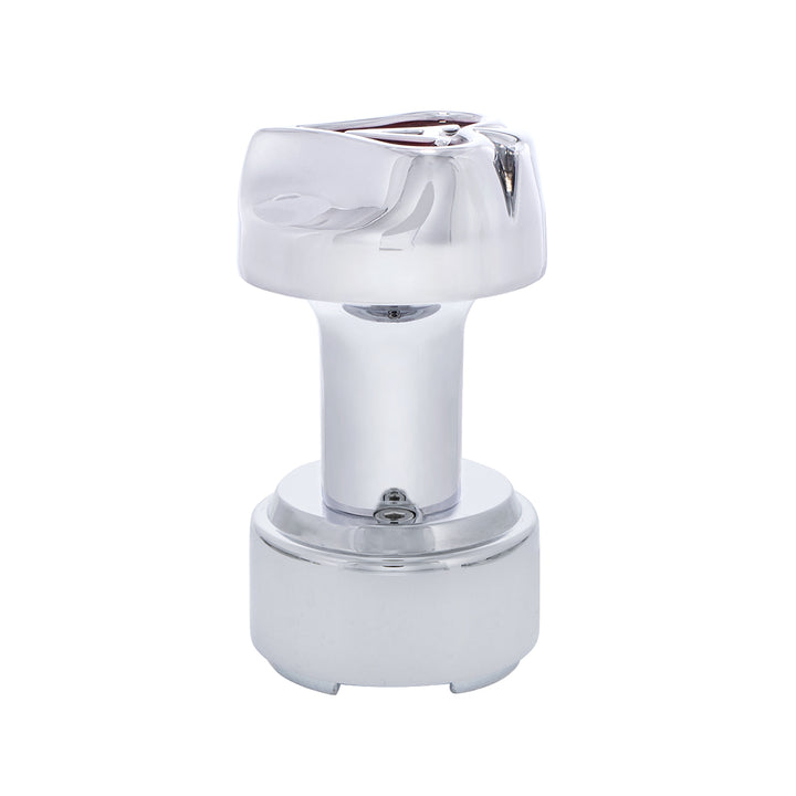 Ace of Spades Thread-On Shift Knob &amp; Adapter For Eaton Fuller Style 9/10 Shifter - Chrome