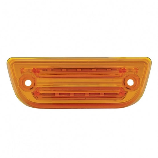 9 LED Cab Light For Peterbilt 579 &amp; Kenworth T680/T770/T880 - Amber LED/Amber Lens