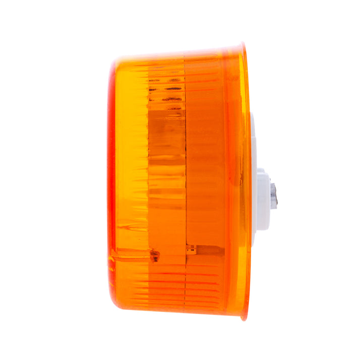 7 LED 2" Round Light (Clearance/Marker) - Amber LED/Amber Lens (Bulk)