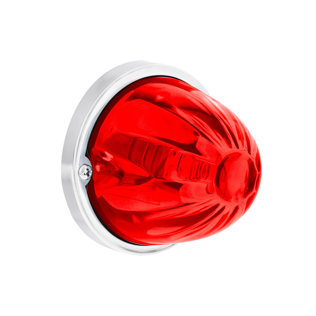 UltraBurst Glass Watermelon Light Flush Mount Kit - Red LED/Red Lens