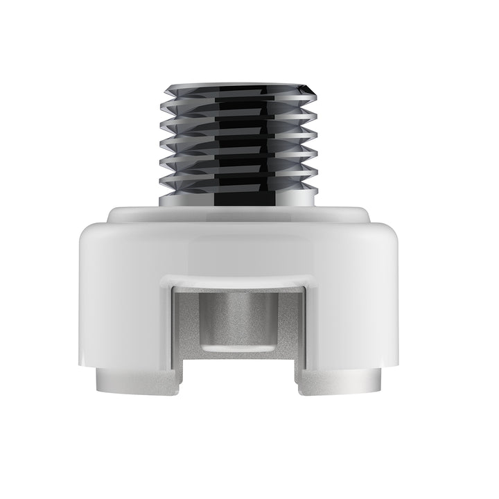 M30 x 3.5 Thread-On Shift Knob Mounting Adapter For Eaton Fuller Style 13/15/18 Shifter - Pearl White