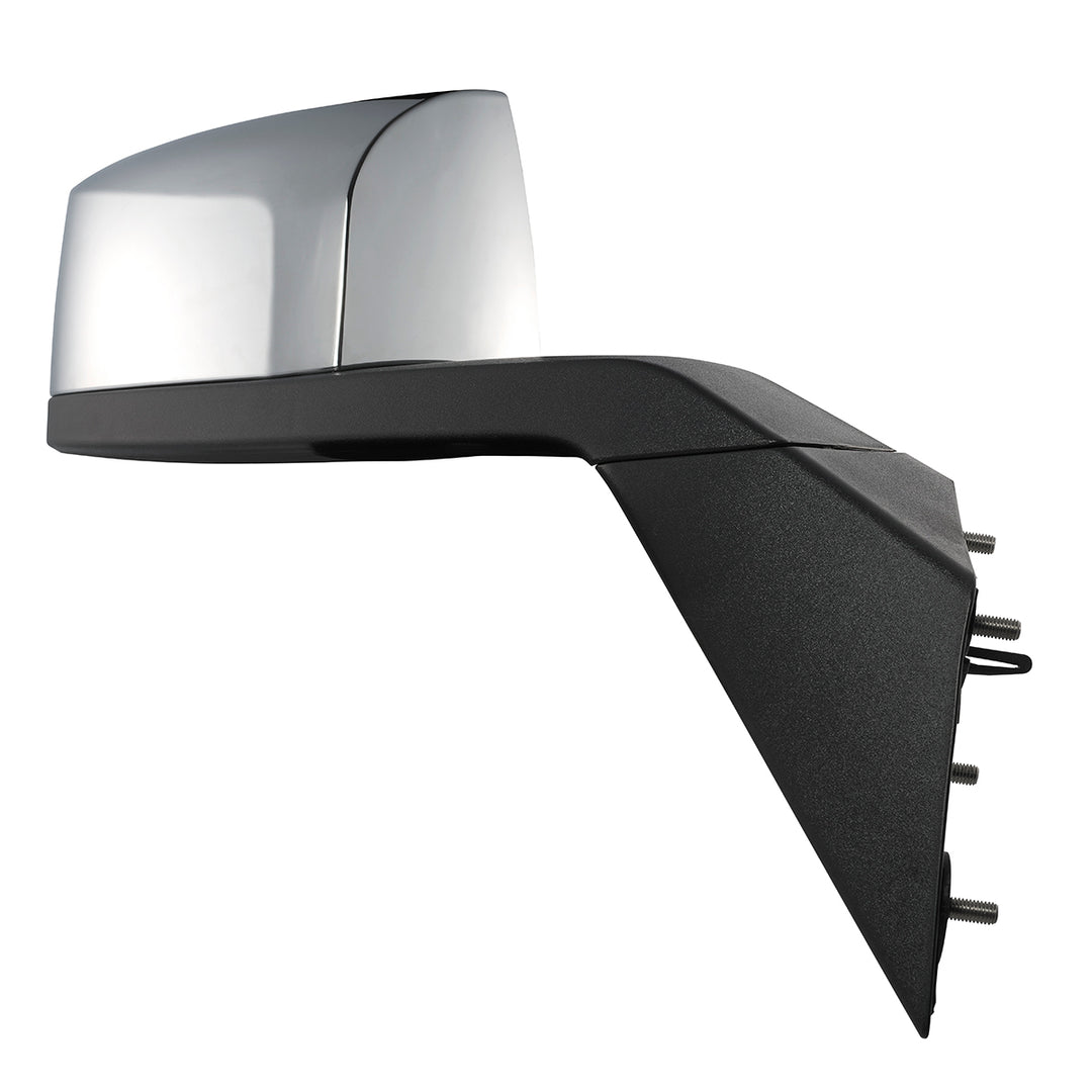 Chrome Hood Mirror Assembly For 2004-2014 Volvo VN/VNL - Passenger