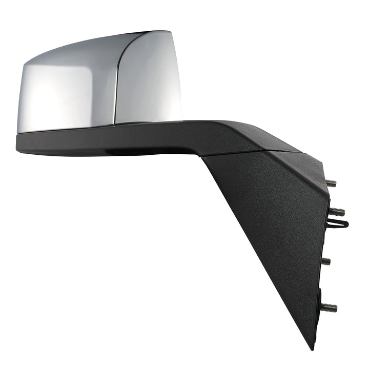 Chrome Hood Mirror Assembly For 2004-2014 Volvo VN/VNL - Passenger