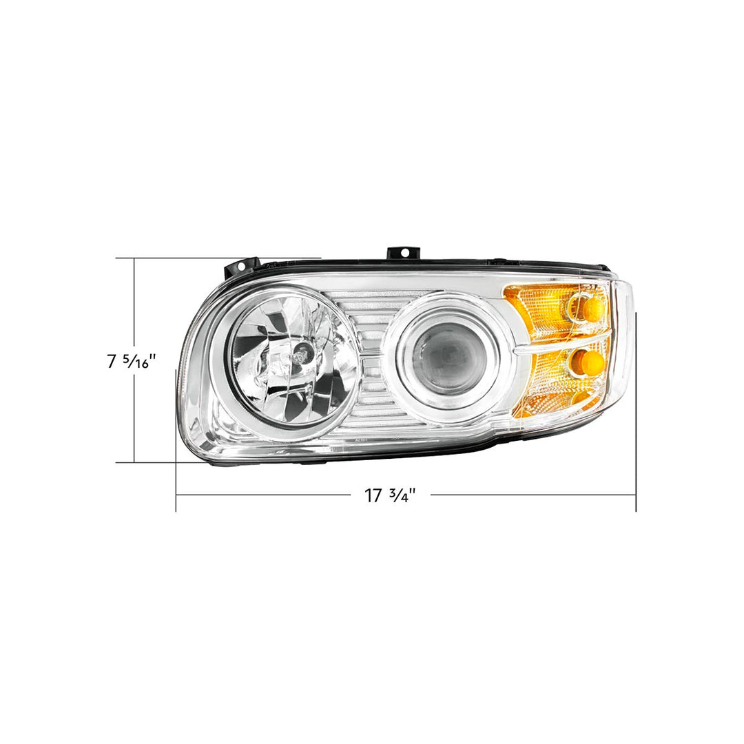 Headlight For 2008-2024 Peterbilt 389 - Driver