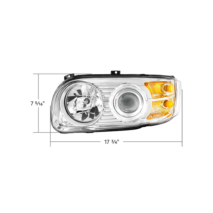 Headlight For 2008-2024 Peterbilt 389 - Driver
